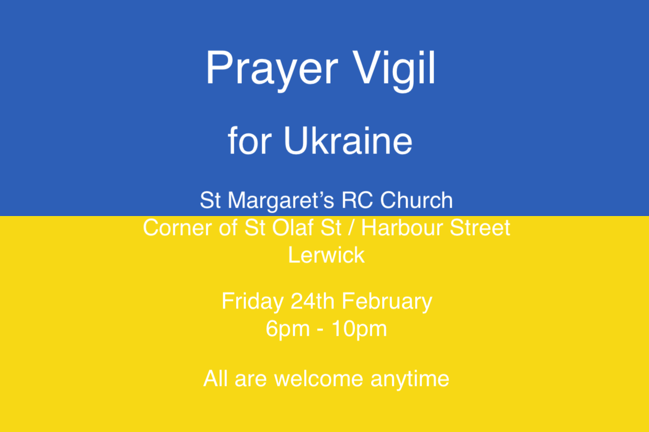Vigil for Ukraine 24th February 2023