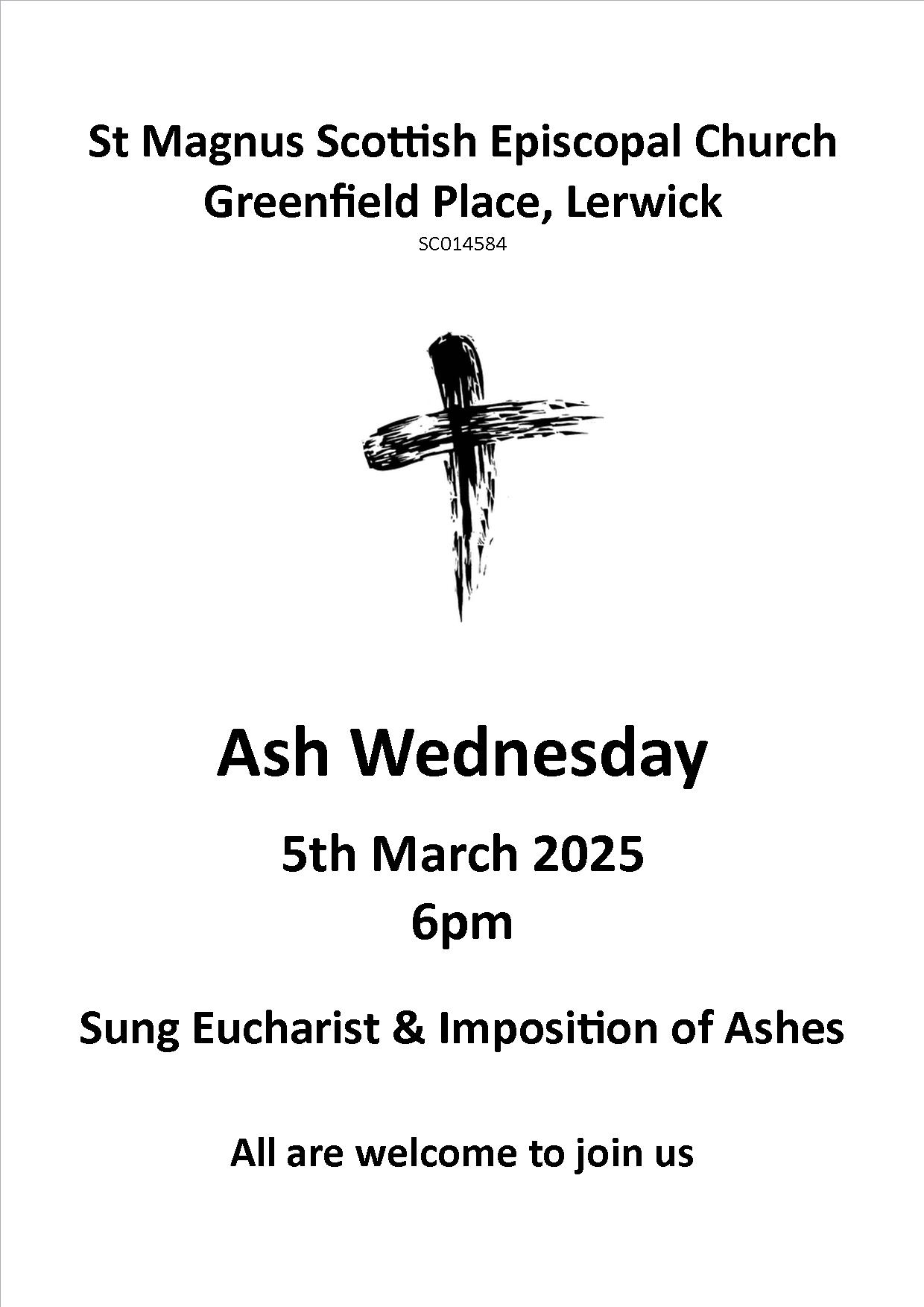 Ash Wednesday 2025